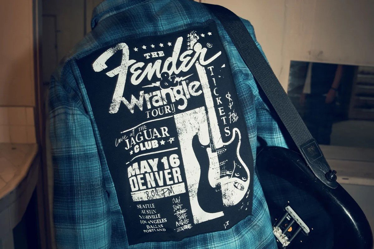 Wrangler 75e Anniversaire x Fender