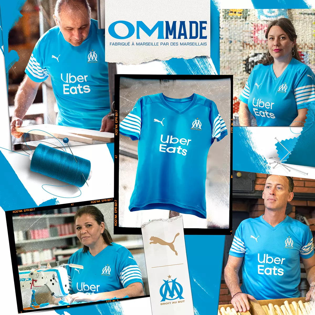 PUMA Football x Olympique de Marseille - Maillot collector "OM Made"