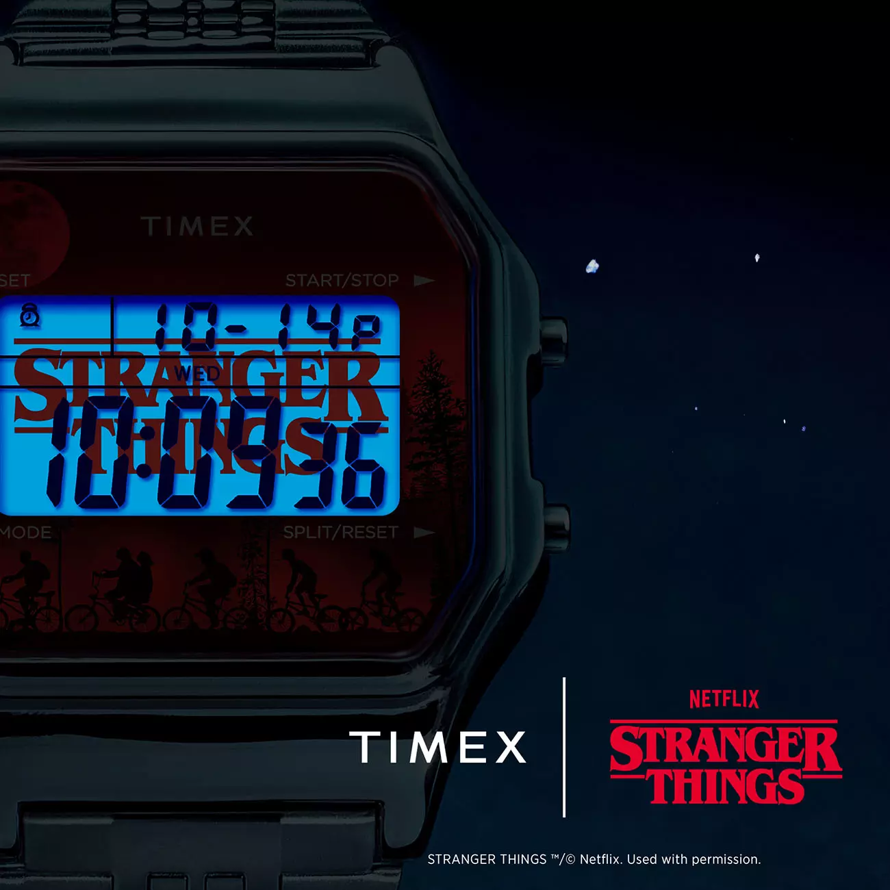 Stranger Things 4 x Timex