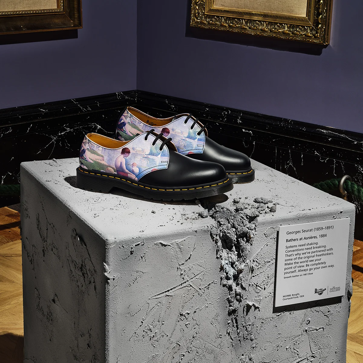The National Gallery x Dr. Martens 1461 Bathers