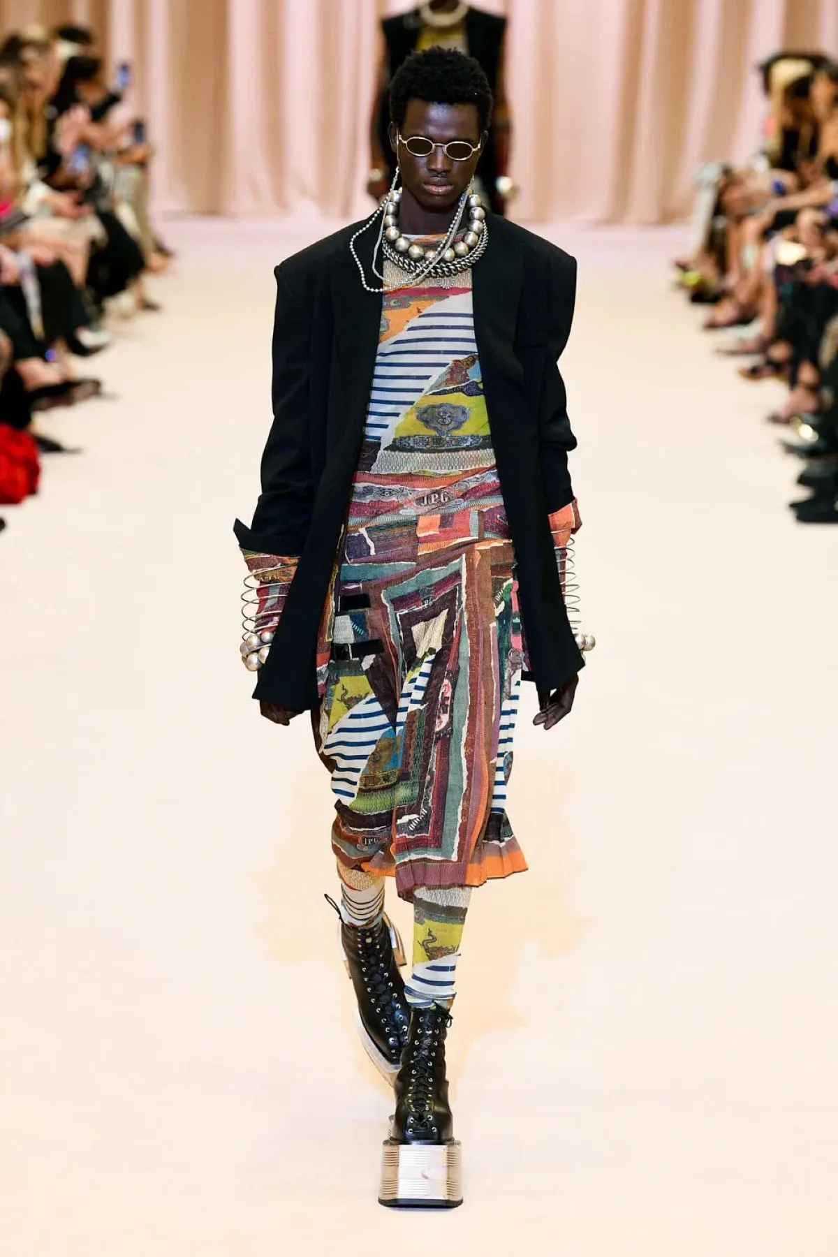 Jean Paul Gaultier Couture Automne 2022 par Olivier Rousteing