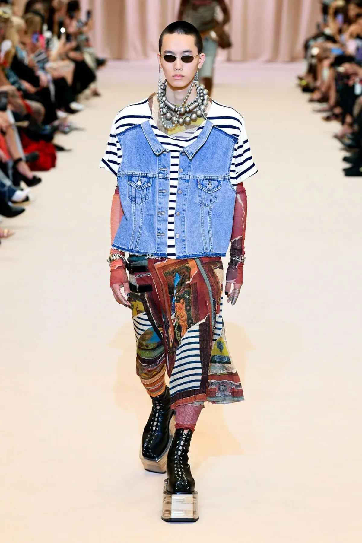 Jean Paul Gaultier Couture Automne 2022 par Olivier Rousteing