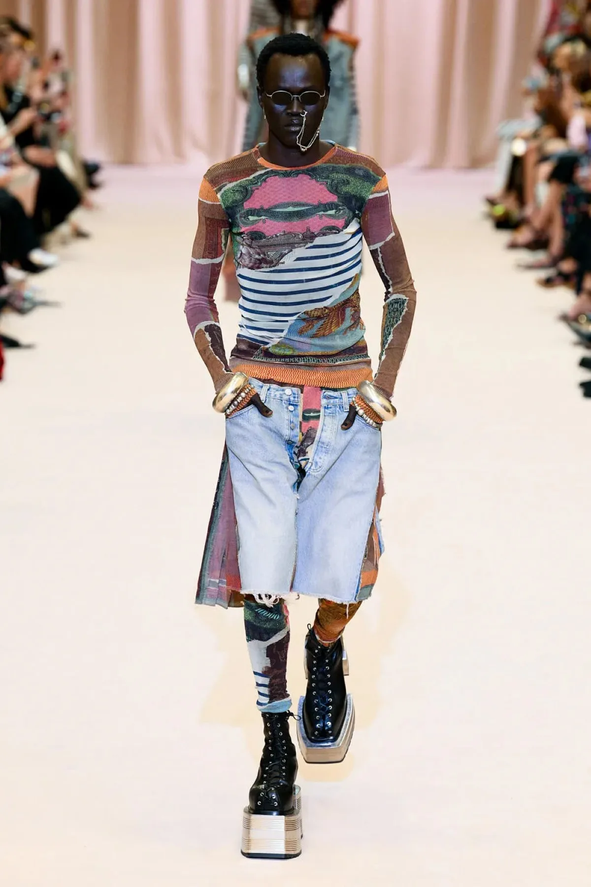 Jean Paul Gaultier Couture Automne 2022 par Olivier Rousteing