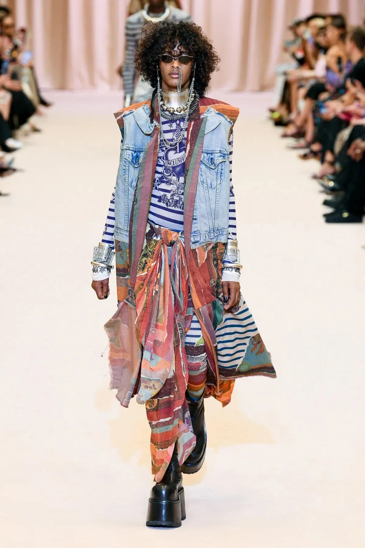 Jean Paul Gaultier Couture Automne 2022 par Olivier Rousteing