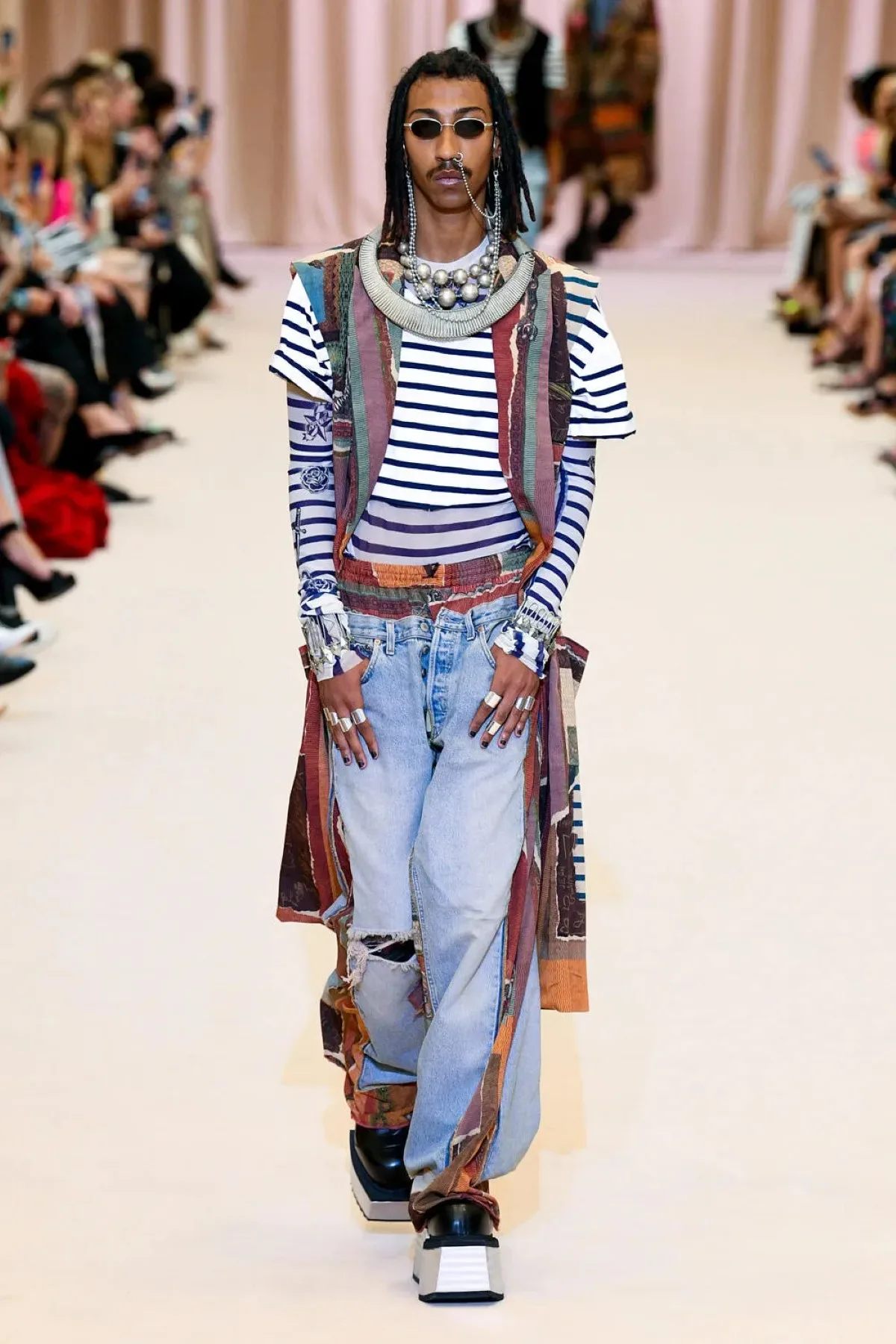Jean Paul Gaultier Couture Automne 2022 par Olivier Rousteing