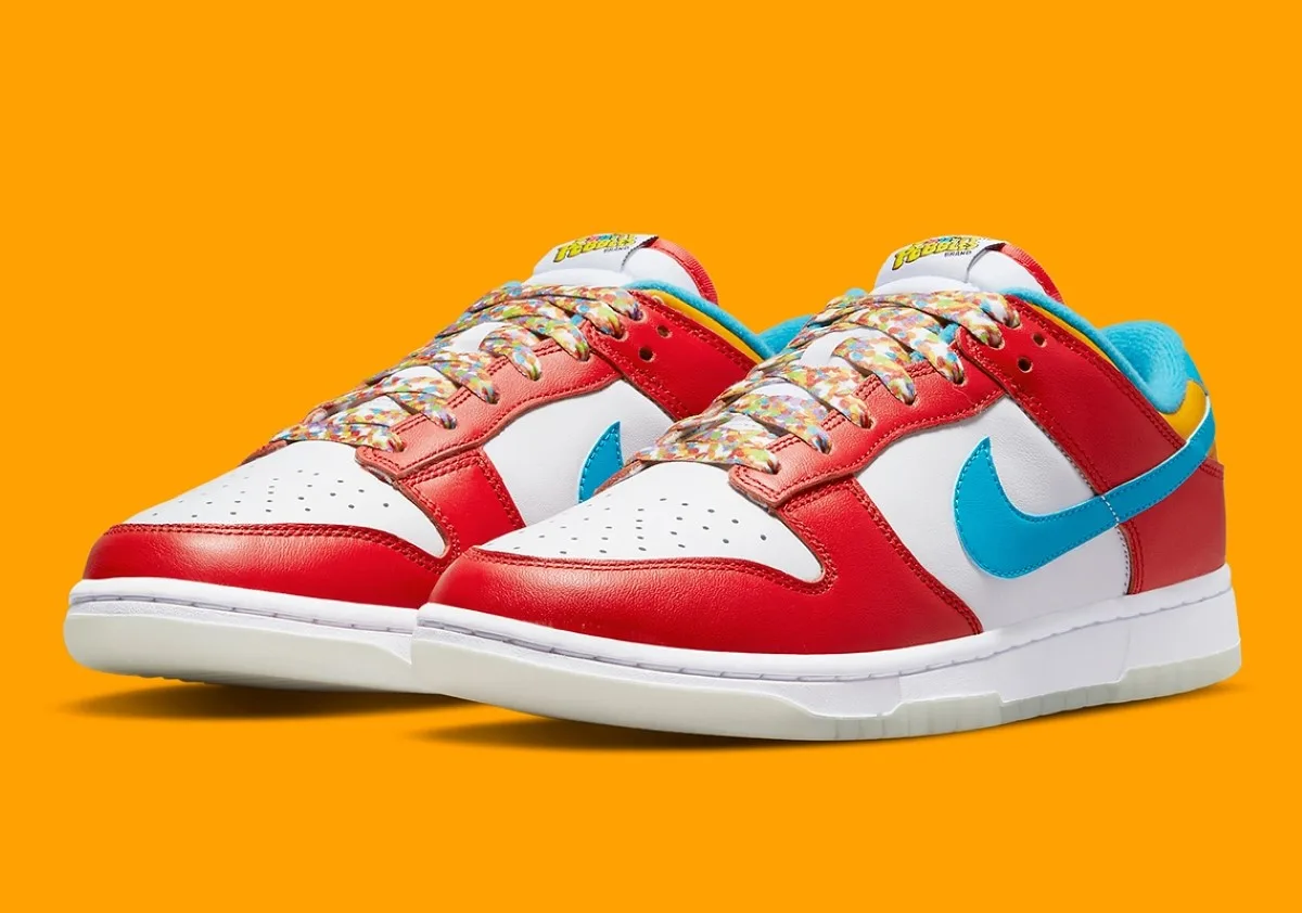 LeBron James x Nike Dunk Low "Fruity Pebbles"