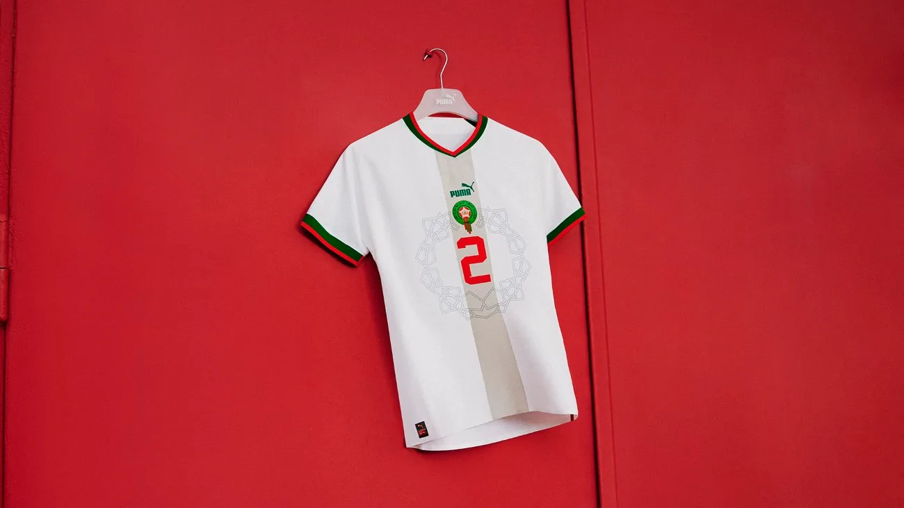 PUMA - Maroc Maillots Extérieurs 2022