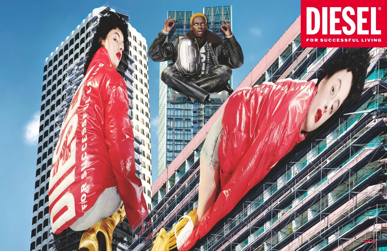 Diesel - Automne-Hiver 2022 Campagne “Larger-Than-Life”