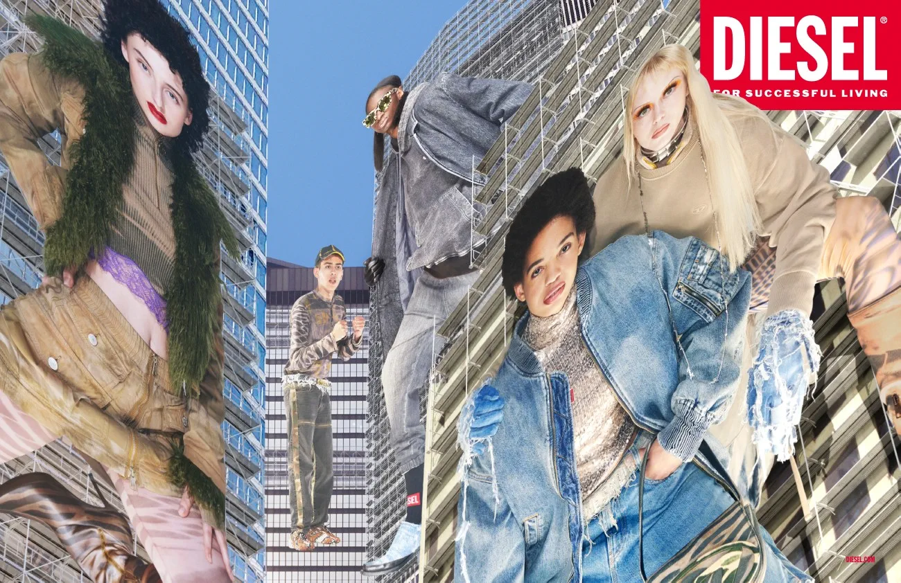 Diesel - Automne-Hiver 2022 Campagne “Larger-Than-Life”