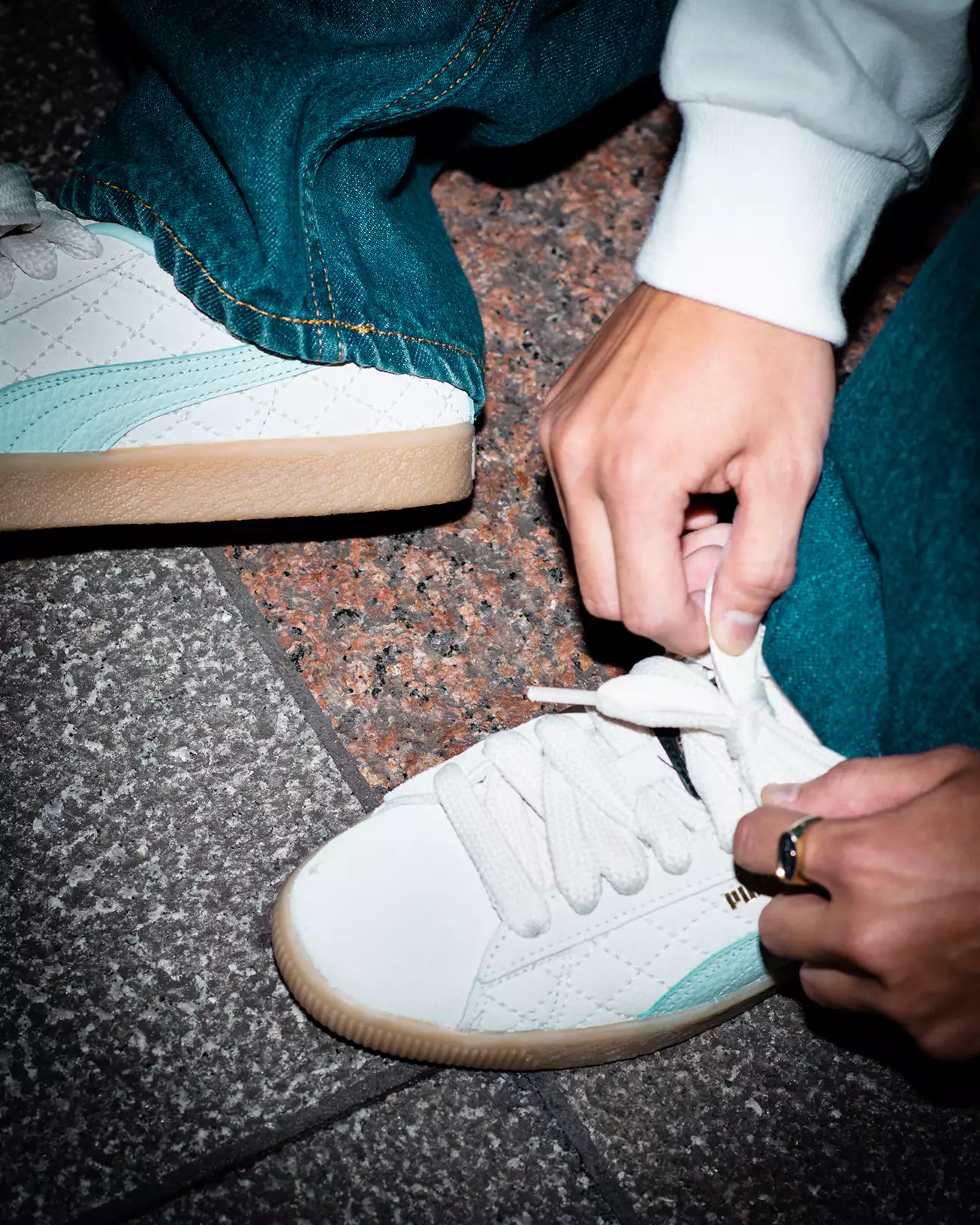 PUMA Suede x Diaspora skateboards x atmos