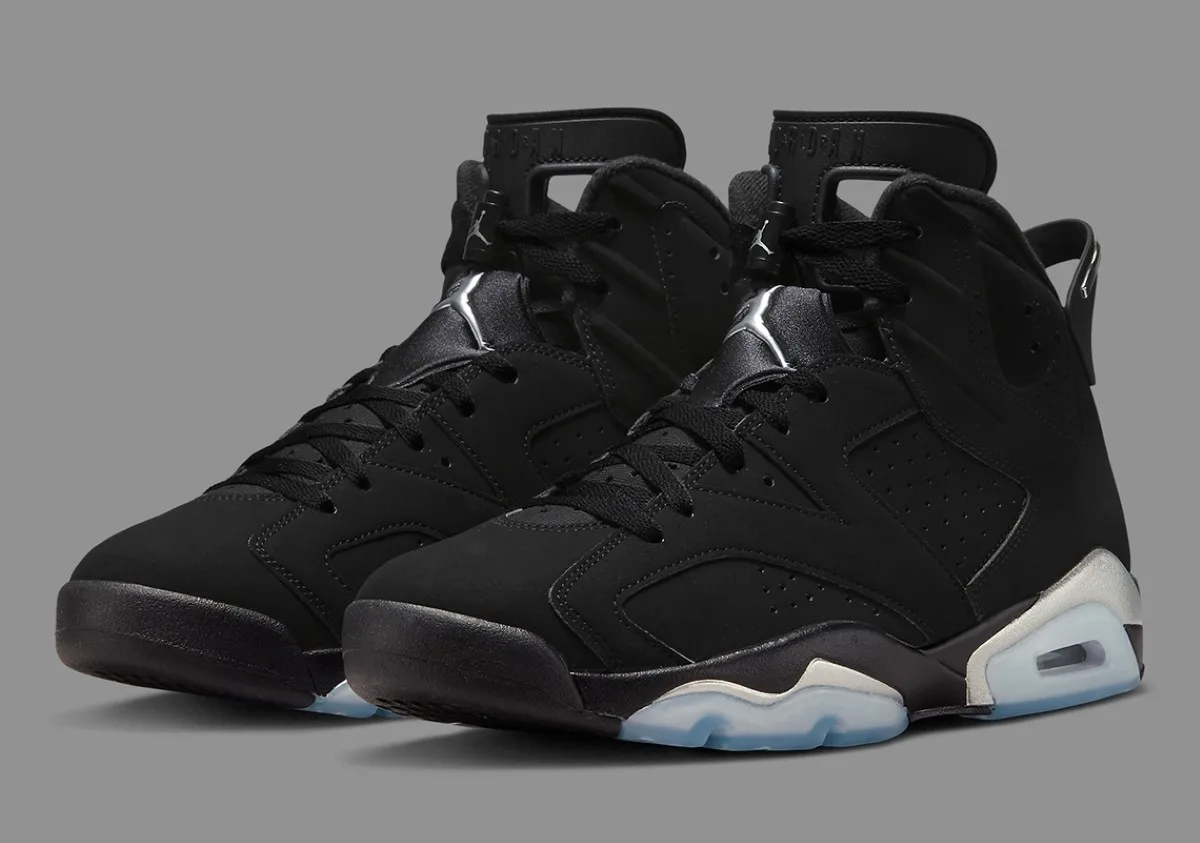 Air Jordan 6 "Black Chrome"