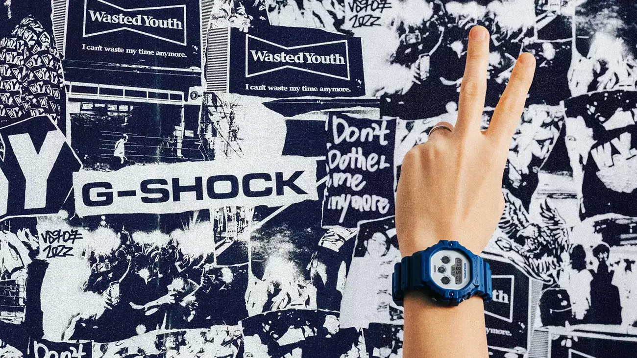 G-SHOCK X Wasted Youth, Une Montre Collaborative Qui Ne Vous