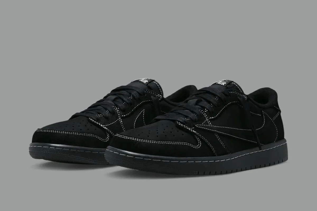 Travis Scott x Air Jordan 1 Low OG "Black/Phantom"