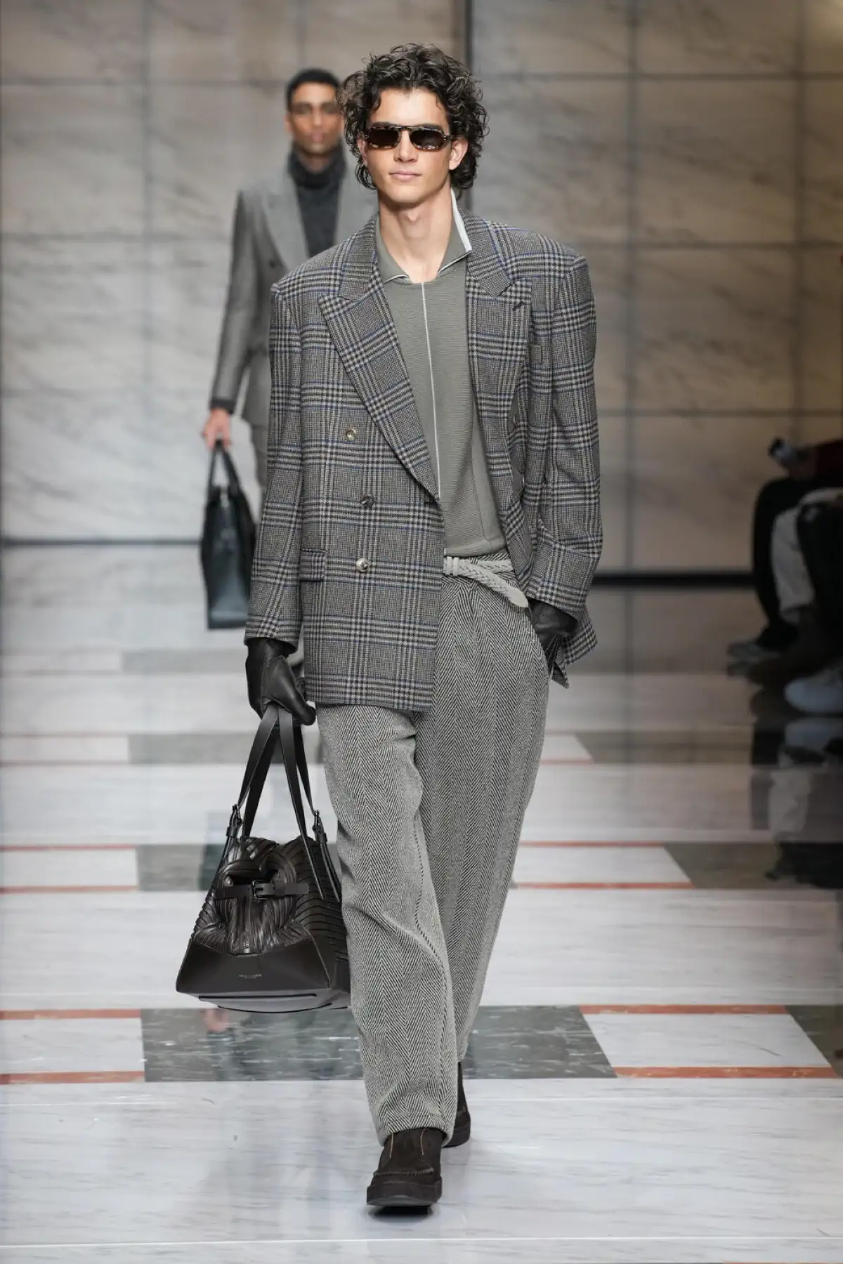 Giorgio Armani Fall Winter 2023 Milan Fashion Week Mens 15 Giorgio Armani - Automne-Hiver 2023 - Milan Fashion Week Men's
