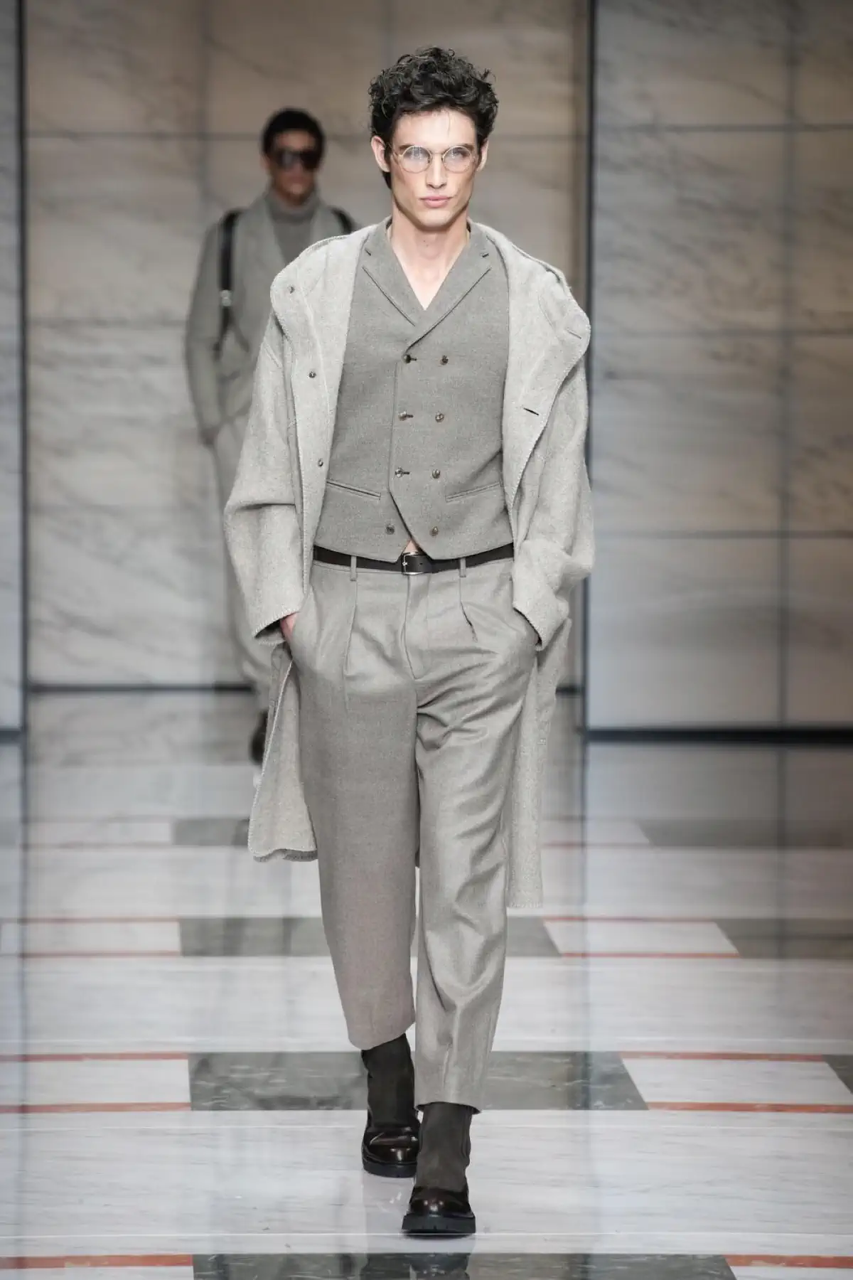 Giorgio Armani Fall Winter 2023 Milan Fashion Week Mens 23 Giorgio Armani - Automne-Hiver 2023 - Milan Fashion Week Men's