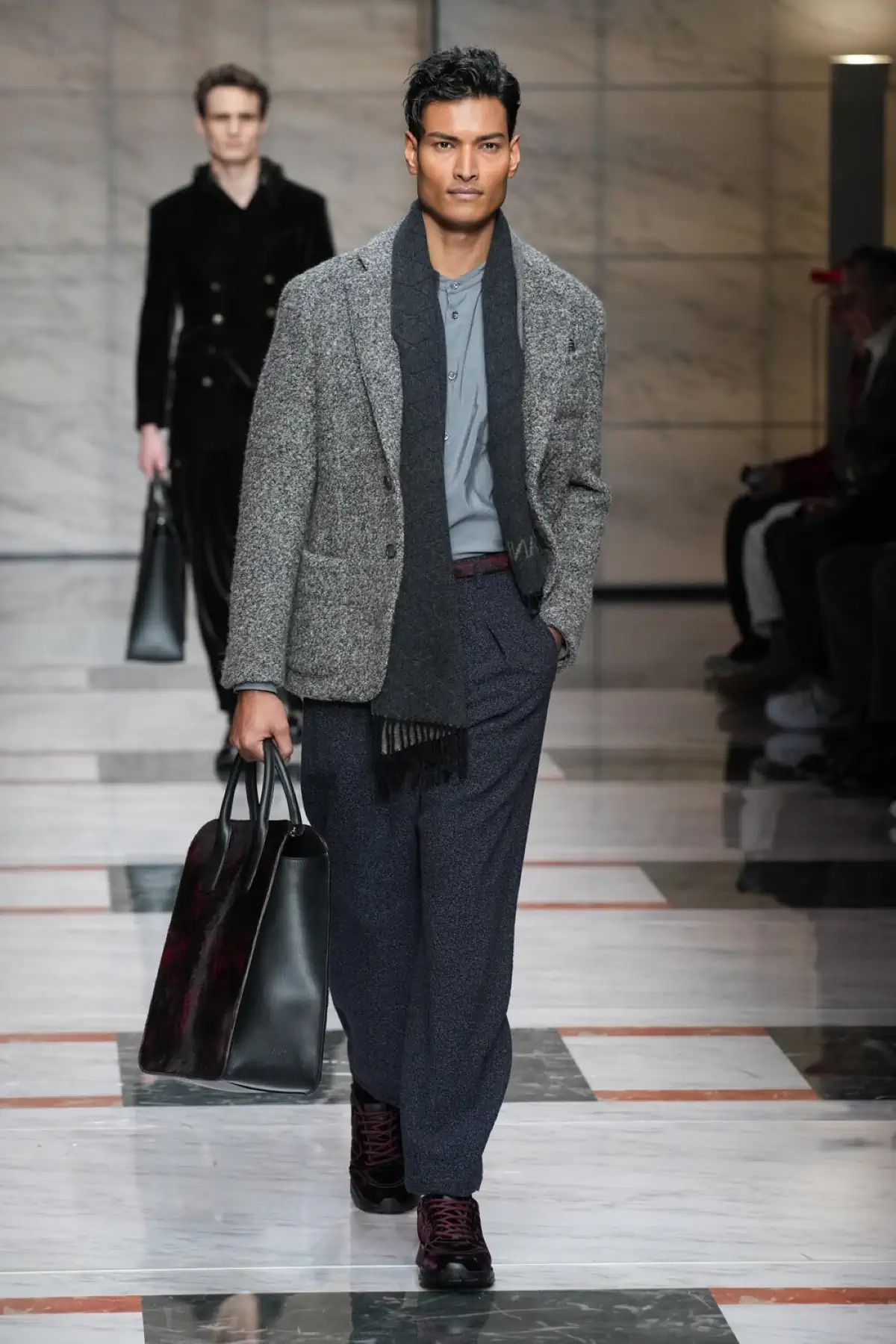 Giorgio Armani Fall Winter 2023 Milan Fashion Week Mens 36 Giorgio Armani - Automne-Hiver 2023 - Milan Fashion Week Men's