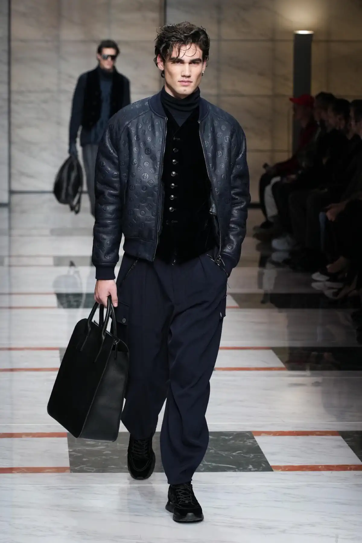 Giorgio Armani Fall Winter 2023 Milan Fashion Week Mens 43 Giorgio Armani - Automne-Hiver 2023 - Milan Fashion Week Men's