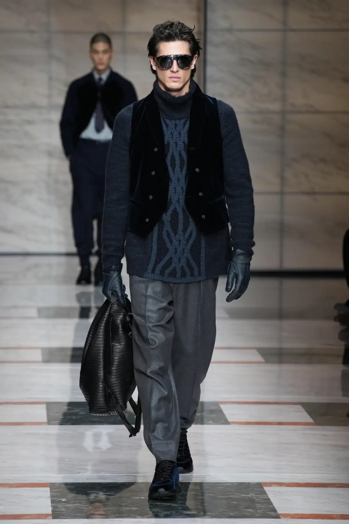 Giorgio Armani Fall Winter 2023 Milan Fashion Week Mens 44 Giorgio Armani - Automne-Hiver 2023 - Milan Fashion Week Men's