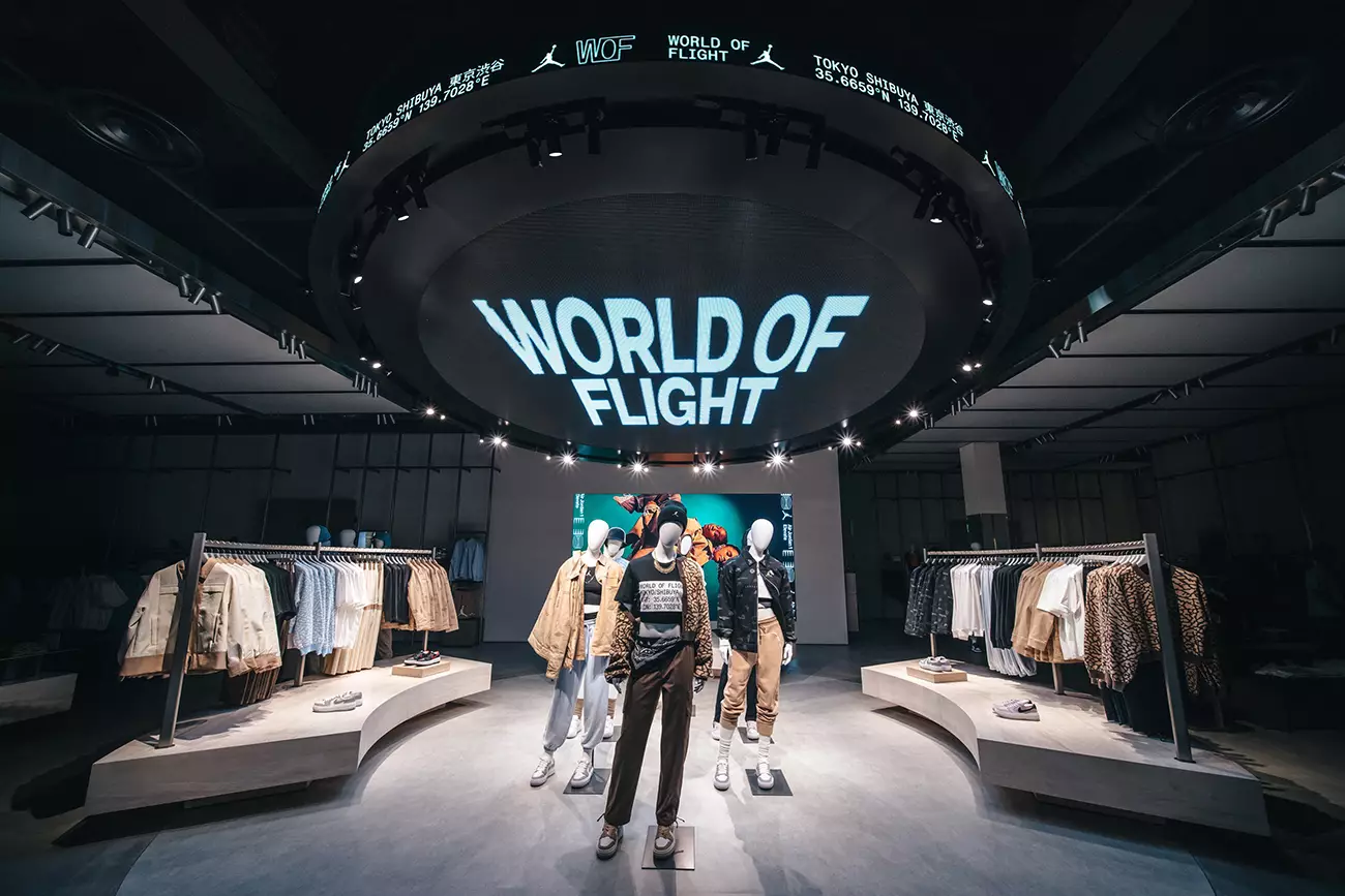 Jordan World of Flight Shibuya Tokyo