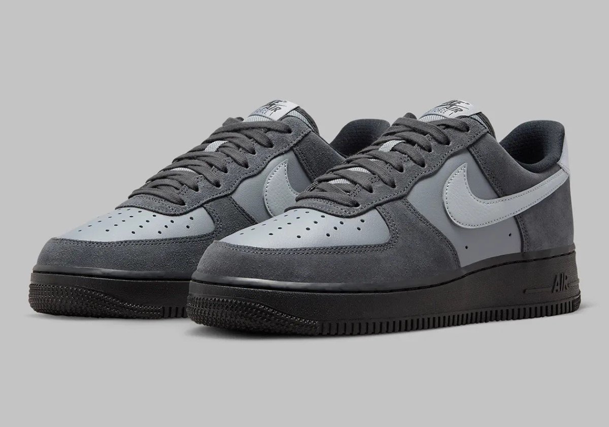 Nike Air Force 1 Low "Wolf Grey" & "Anthracite"