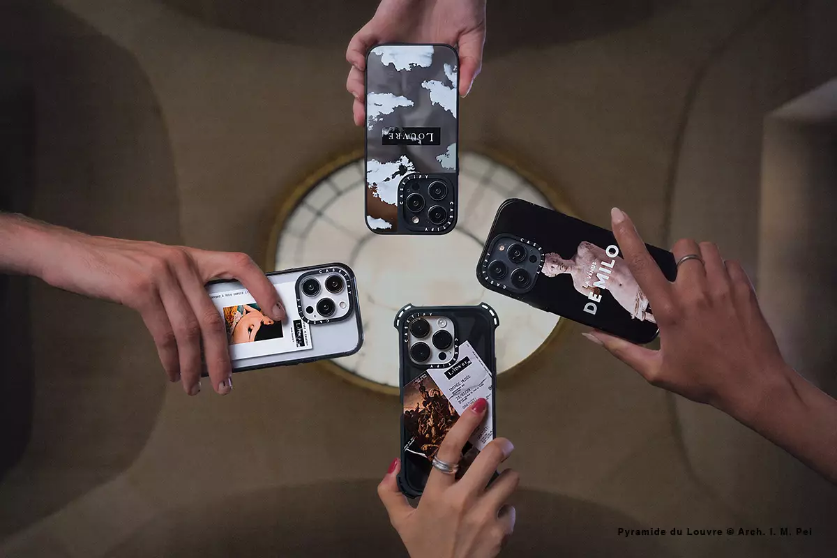 CASETiFY x Louvre Second Drop 2 Musée du Louvre x CASETiFY dévoile leur second drop, revisitant de nouveau les oeuvres les plus emblématiques du musée parisien