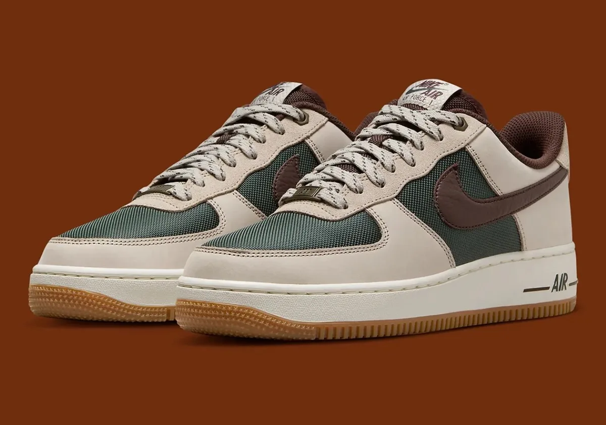 La Nike Air Force 1 Low se met à l'heure de l'hiver avec le coloris "Vintage Green"