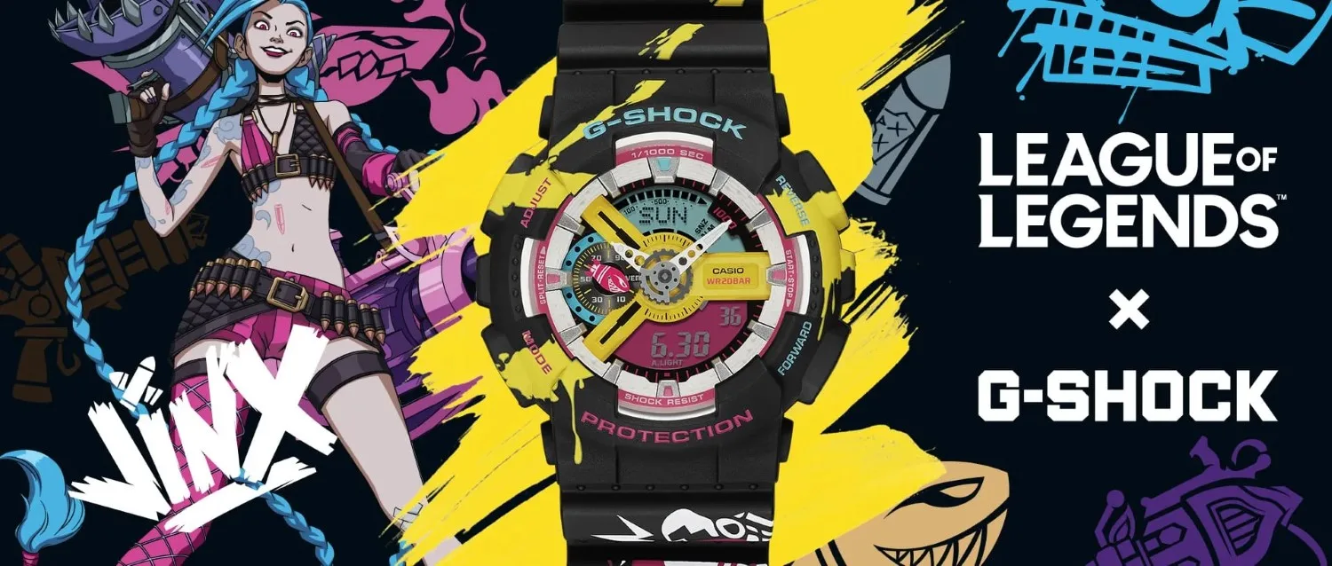 Le saut légendaire de G-SHOCK dans le monde de League of Legends