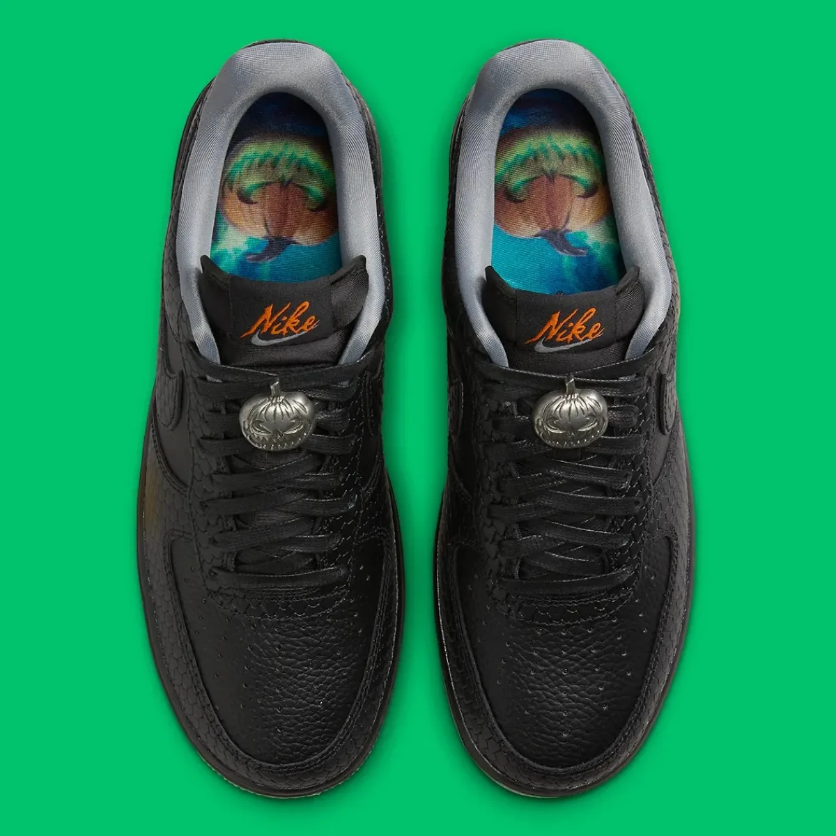 Nike Air Force 1 Low Halloween 2023 3 Le charme de minuit de la Nike Air Force 1 Low "Halloween" 2023 dévoilé