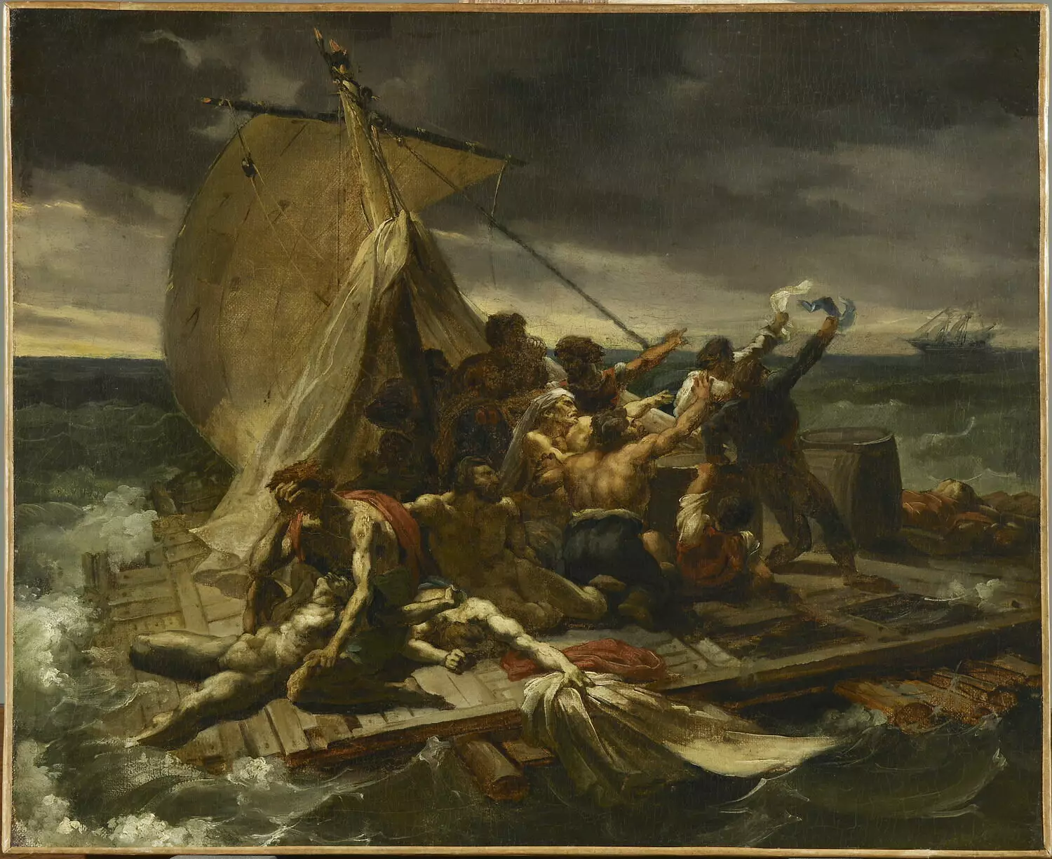 Un jour, Une Œuvre - "Le radeau de la Méduse" de Théodore Géricault