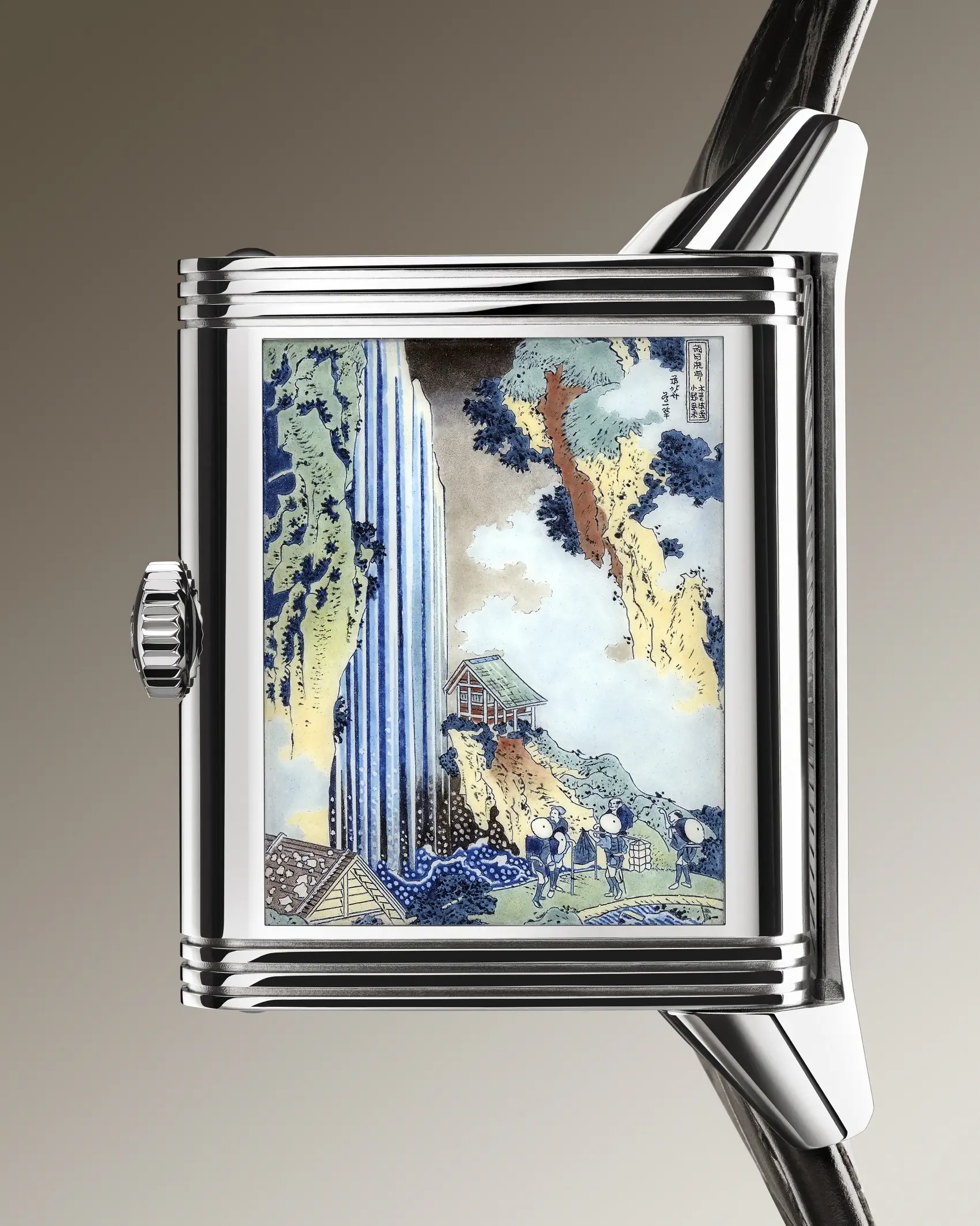 Jaeger LeCoultre Reverso Tribute Enamel Hokusai 2 Jaeger-LeCoultre dévoile de nouvelles montres Reverso Tribute en émail en hommage au maître de l'estampe japonais Hokusai