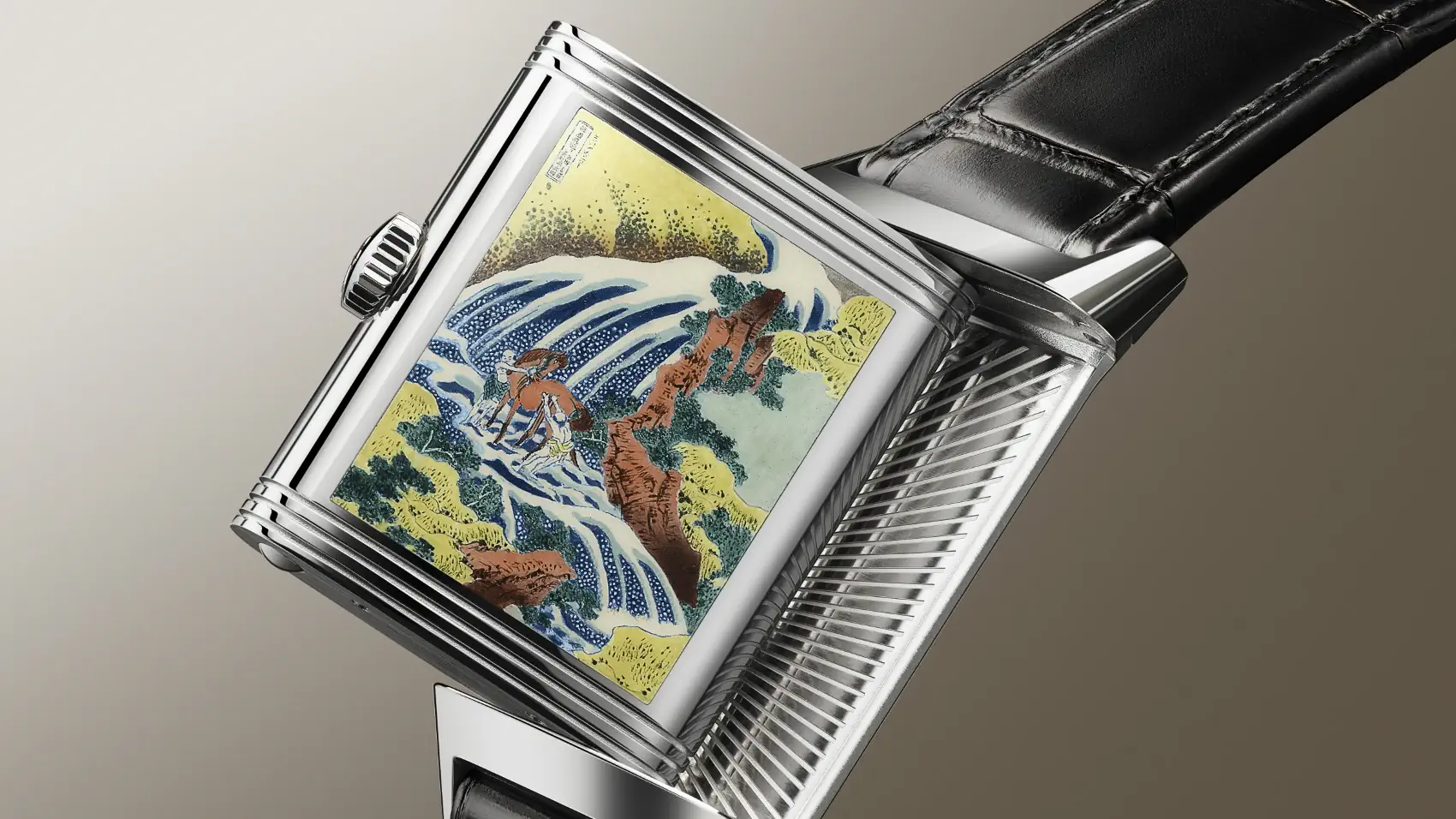 Jaeger LeCoultre Reverso Tribute Enamel Hokusai 4 Jaeger-LeCoultre dévoile de nouvelles montres Reverso Tribute en émail en hommage au maître de l'estampe japonais Hokusai