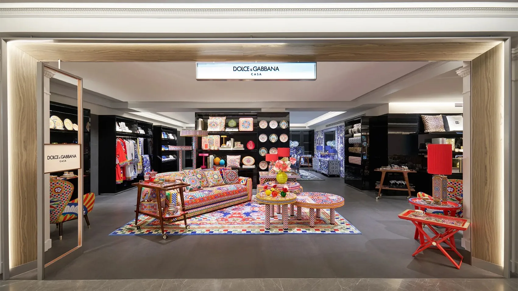 Dolce&Gabbana Casa s'étend à Londres avec deux nouvelles boutiques