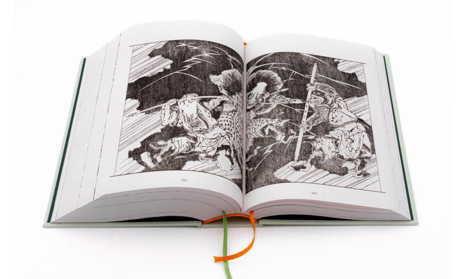 Les Éditions 2024 rééditent "Pérégrination vers l'Ouest" de Wu Cheng'en, une collection d'estampes pionnière qui a influencé le manga moderne