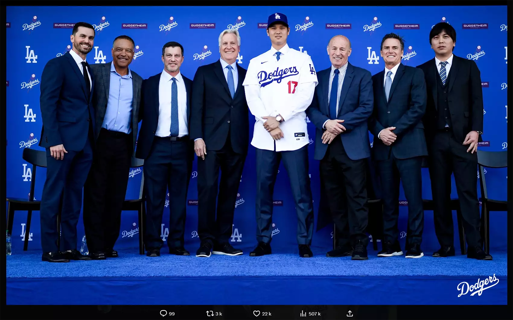 La folie Shohei Ohtani explose à Los Angeles : La plus grande star du baseball rejoint les Dodgers