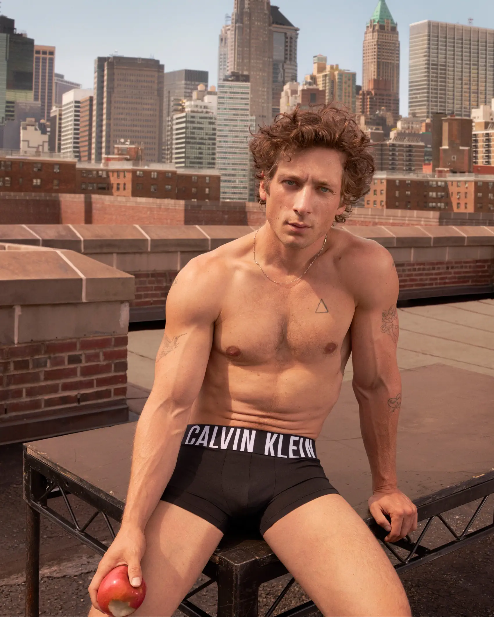 Jeremy Allen White enflamme la campagne Printemps 2024 de Calvin Klein