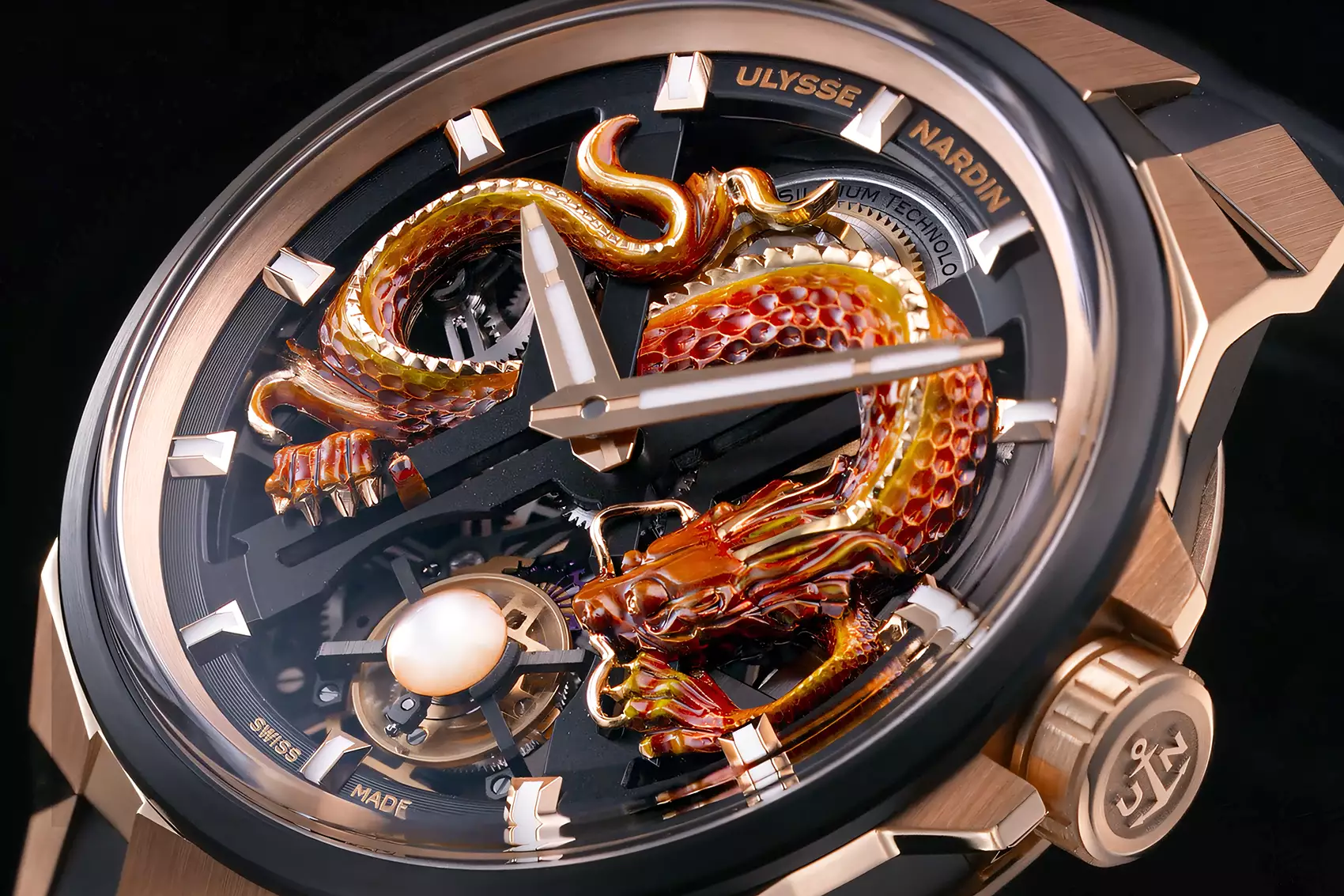 Ulysse Nardin inaugure l'année du dragon avec un garde-temps éblouissant