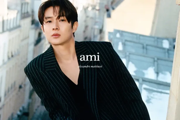 AMI Paris nomme la superstar Choi Woo-shik ambassadeur de la campagne de mode masculine Printemps/Été 2024