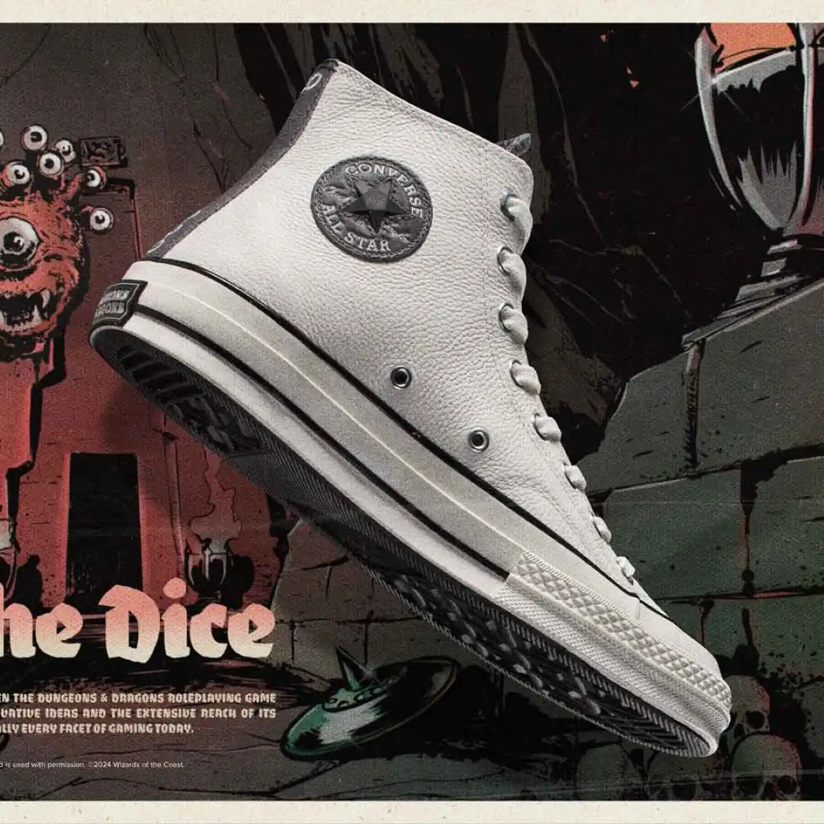 Converse Celebre Le 50e Anniversaire De Donjons Et Dragons Avec Une edition Limitee De Chuck 70s ESSENTIAL HOMME