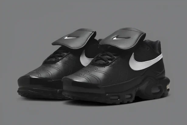 La Nike Air Max Plus Tiempo WMNS arrive en “Black & White” et fusionne le streetwear avec le style footballistique