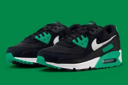 La Nike Air Max 90 est remise au goût du jour avec un vibrant coloris “Malachite”
