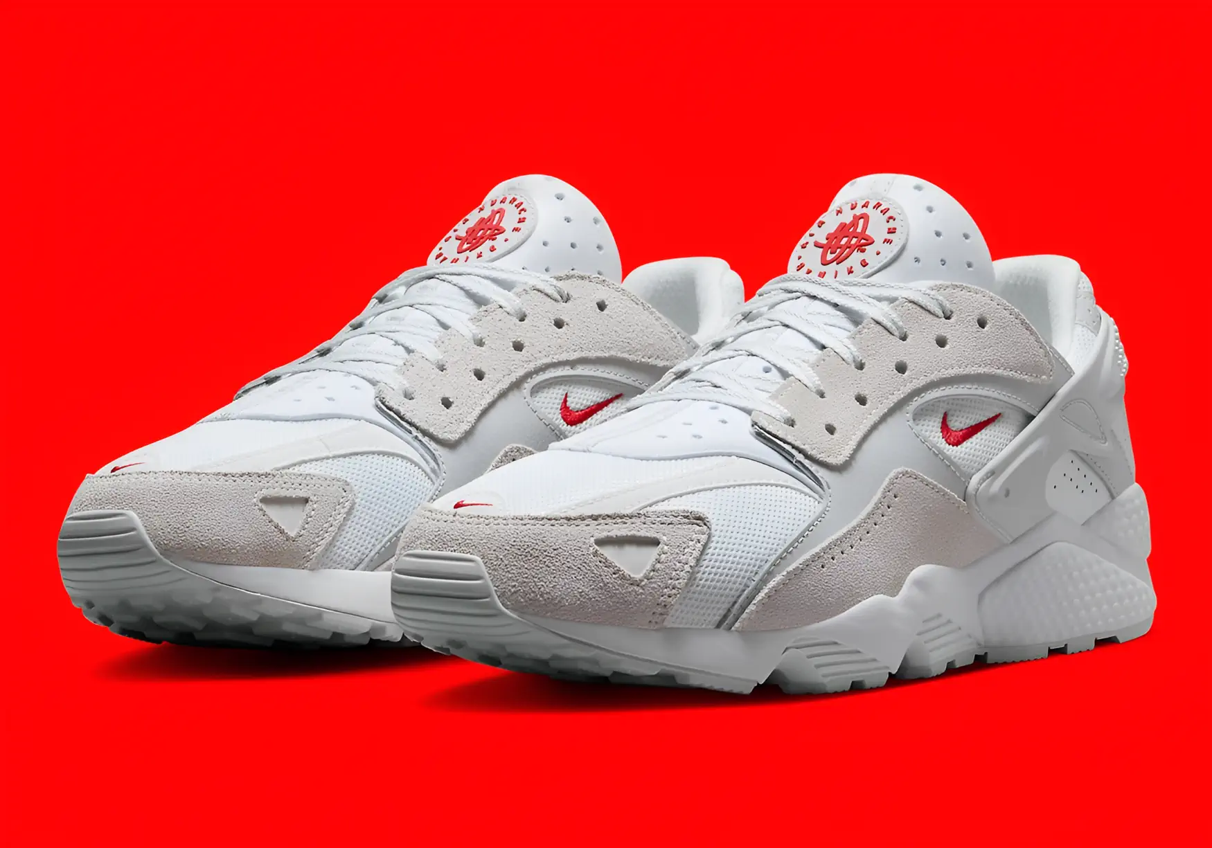 Nike huarache homme grise best sale