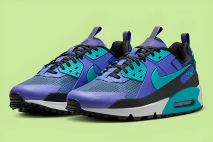 La Nike Air Max 90 Drift bénéficie d'une nouvelle mise à jour avec le coloris “Persian Violet/Dusty Cactus”
