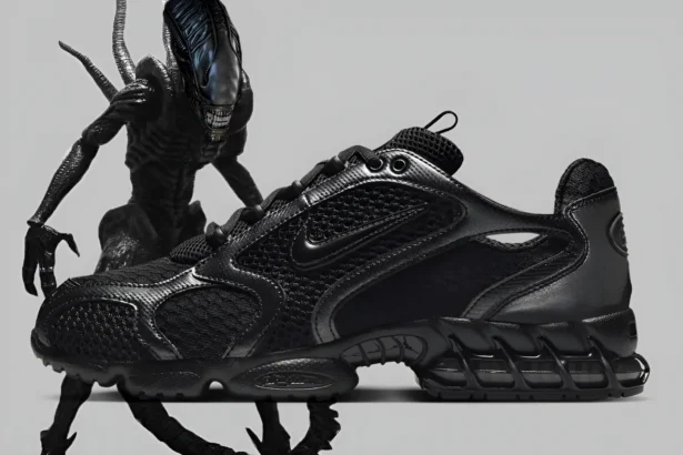 Nike Zoom Spiridon Cage 2 “Xenomorph”, un retour furtif inspiré par la terreur de science-fiction