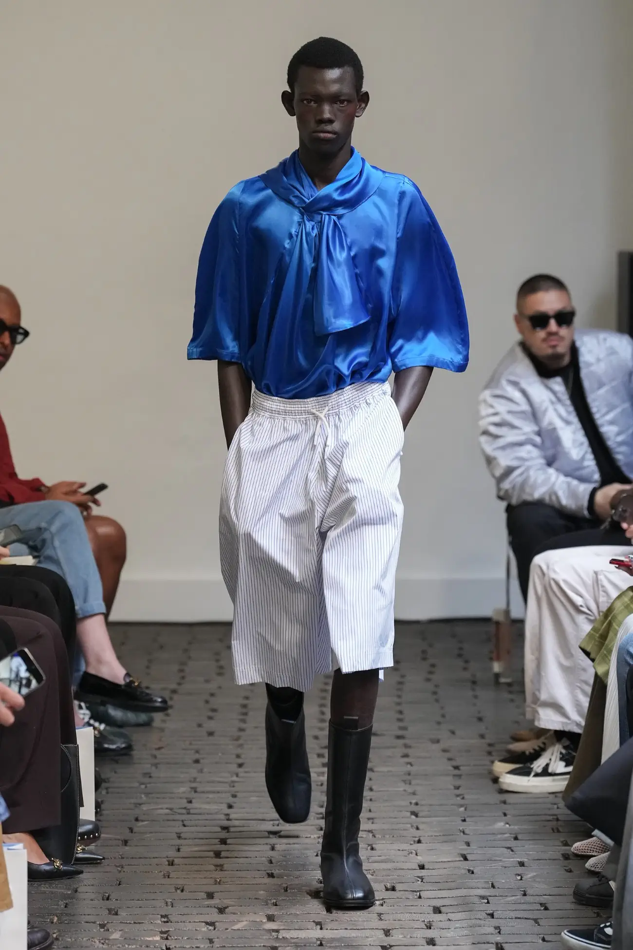 Pour Printemps 2025, Bianca Saunders revisite ses racines jamaïcaines