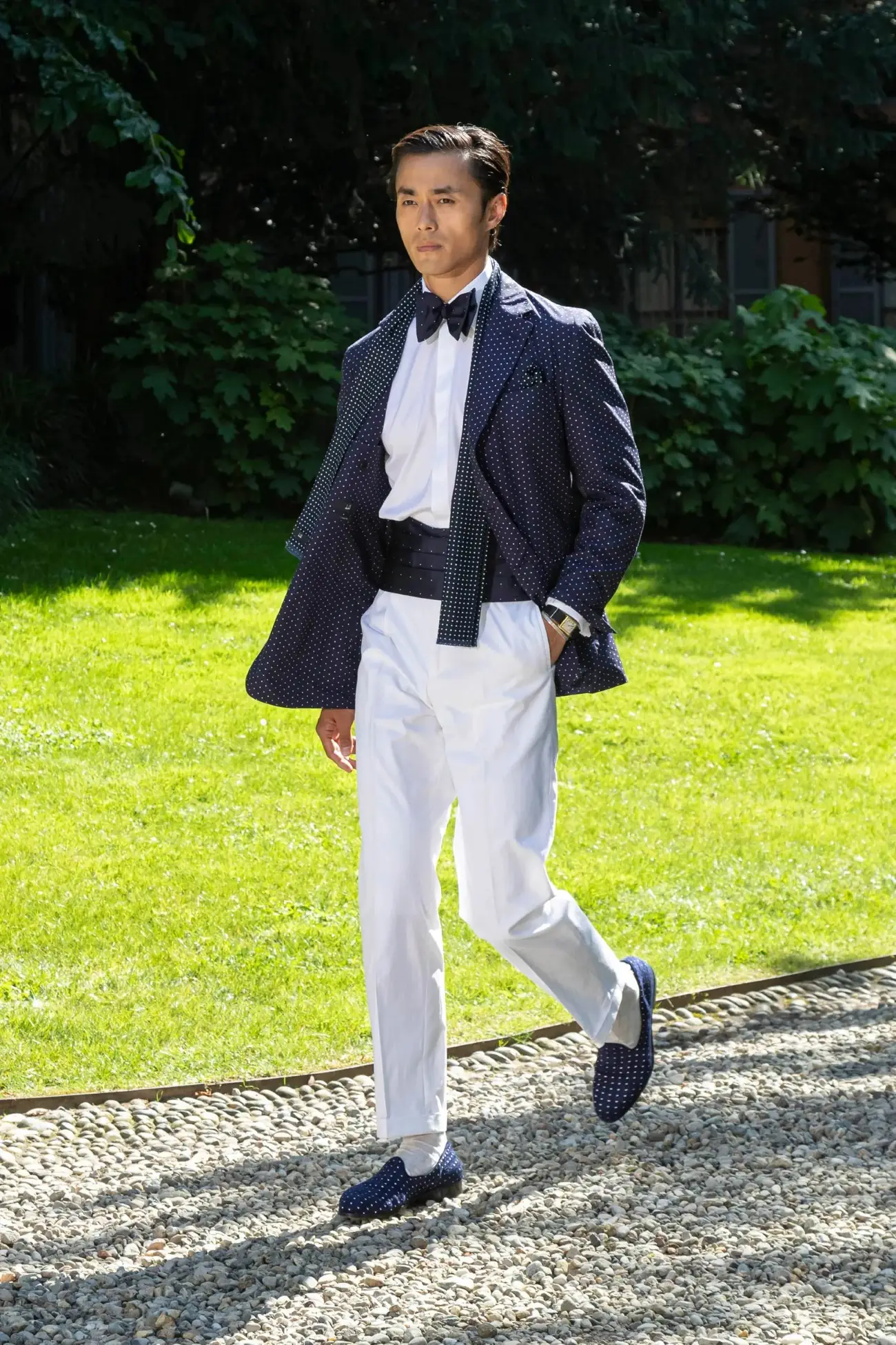 La collection Printemps 2025 de dunhill, une leçon d'élégance sartoriale britannique