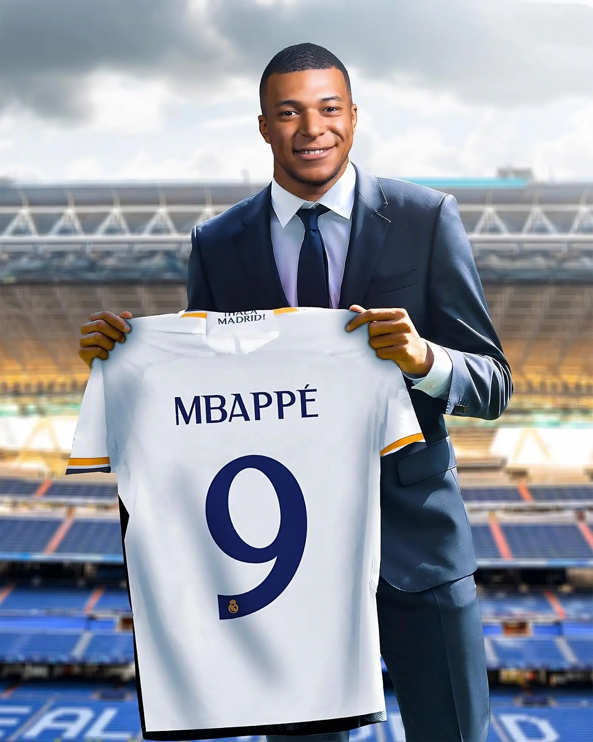Kylian Mbappe portera le numéro 9 au Real Madrid, mais le choix du maillot à long terme n'est pas encore décidé
