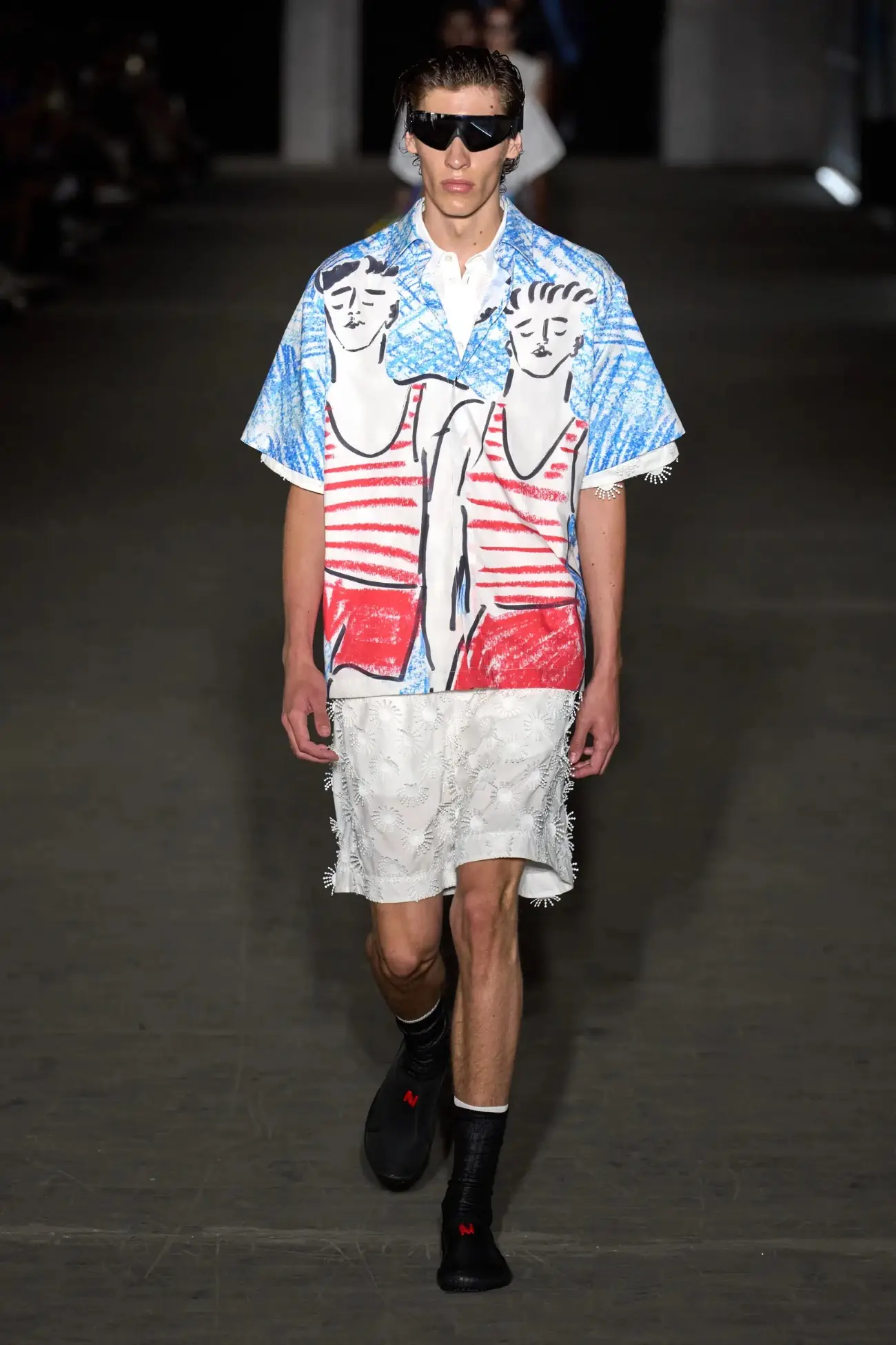 MSGM Spring 2025, Un coup de soleil qui donne de l'énergie à la Semaine de la mode masculine de Milan