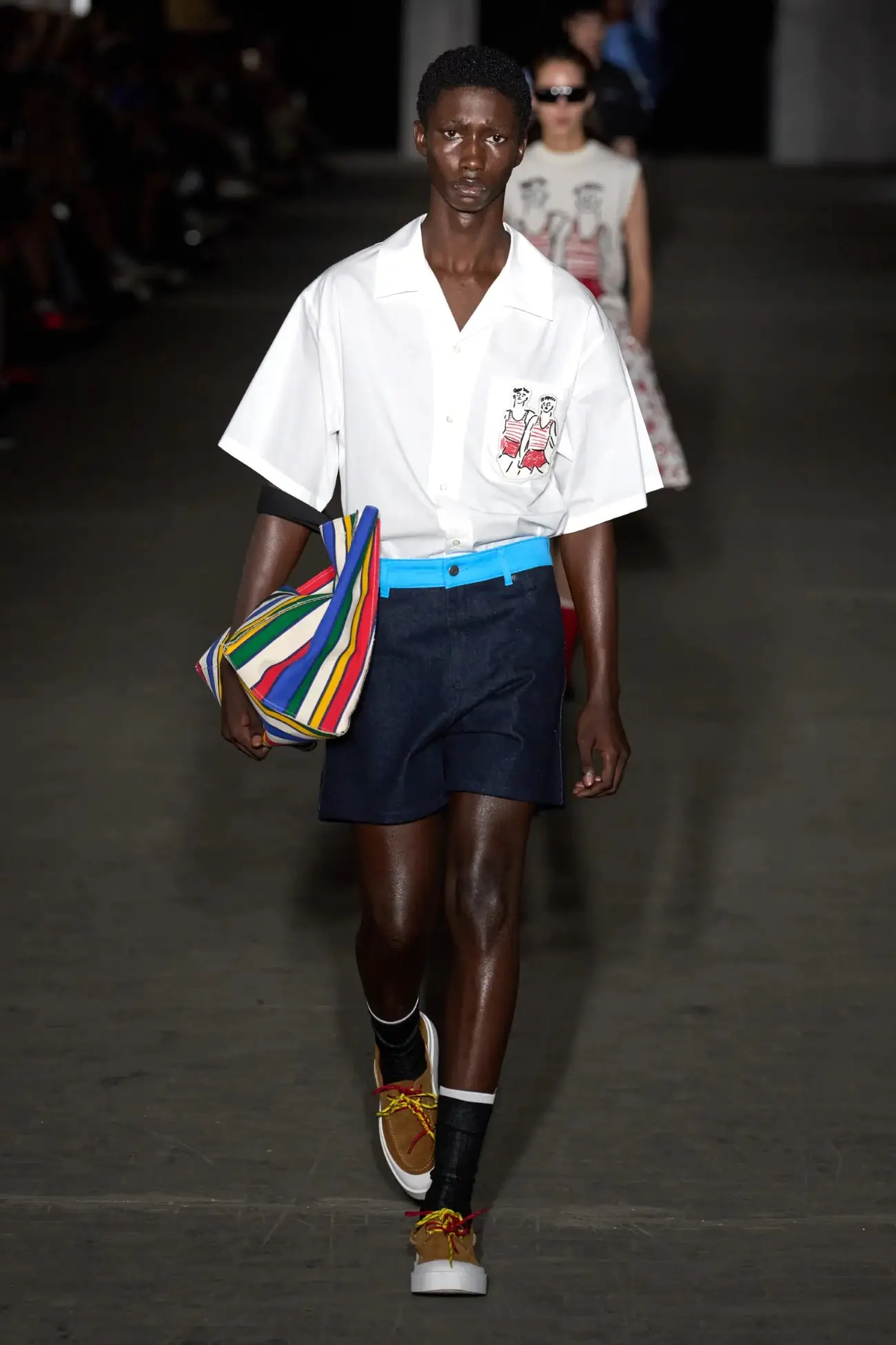 MSGM Spring 2025, Un coup de soleil qui donne de l'énergie à la Semaine de la mode masculine de Milan