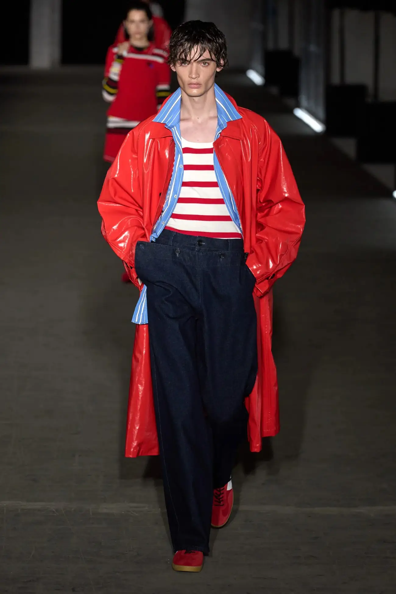 MSGM Spring 2025, Un coup de soleil qui donne de l'énergie à la Semaine de la mode masculine de Milan