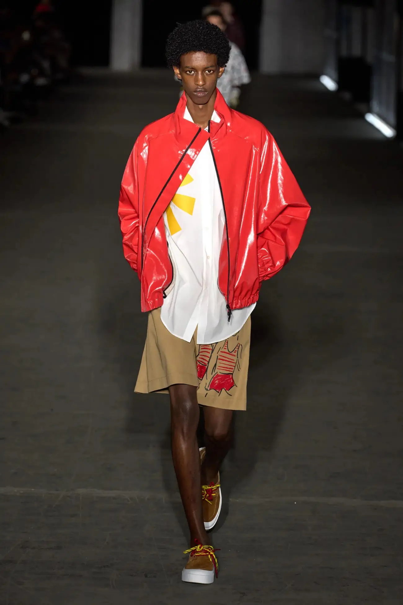 MSGM Spring 2025, Un coup de soleil qui donne de l'énergie à la Semaine de la mode masculine de Milan